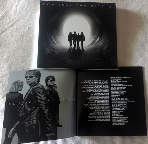 Bon Jovi - The Circle Digipak Cd Dvd 1era Ed. Japonesa Primera Edición Japonesa De Lujo (Usado)
