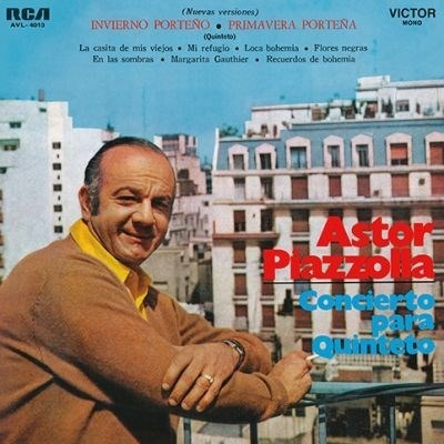 Vinilo Astor Piazzola Concierto Para Quinteto Lp