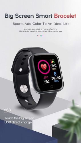 Reloj/pulsera Digital Inteligente M04179 Smartwatch