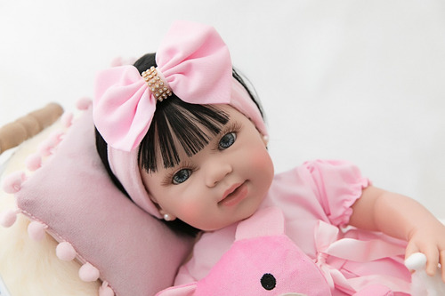 Imagem 4 de 6 de Bebê Reborn Menina Linda Sem Acessórios