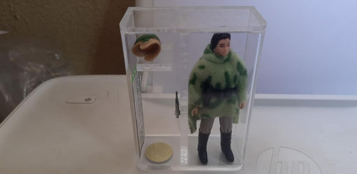 Star Wars Princess Leia Combat Poncho No Coo 1984 Afa U90