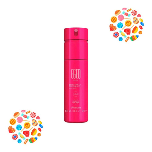 Egeo deo Dolce  Body Spray, 100ml - O Boticário