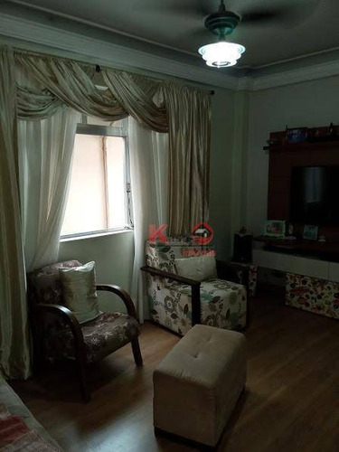 Apartamento Com 2 Dormitórios À Venda Por R$ 320.000,00 - Encruzilhada - Santos/sp - Ap10087