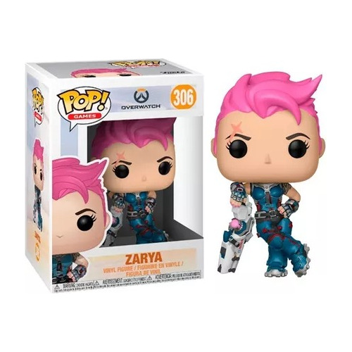 Funko Pop Games  Overwatch - Zarya 306 Original Candos