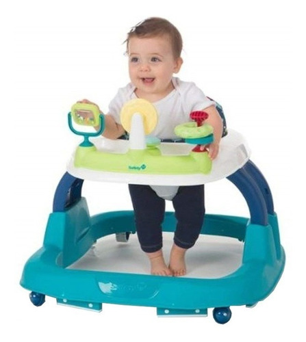 Andadores Andador Caminador De Bebe Azul Safety Wa061 