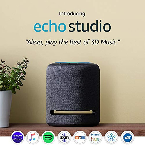 Altavoz Inteligente De Hd Audio 3d Presentamos Echo Studi