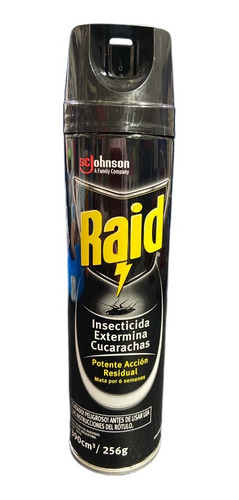 Insecticida Raid Negro Mata Cuca 360 Cc Pack X 2 U