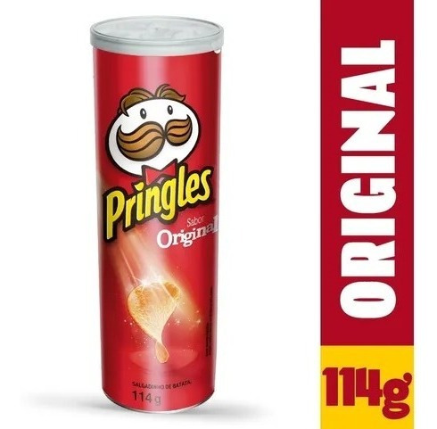 Imagem 1 de 4 de Batata Pringles Sabor Original 114g