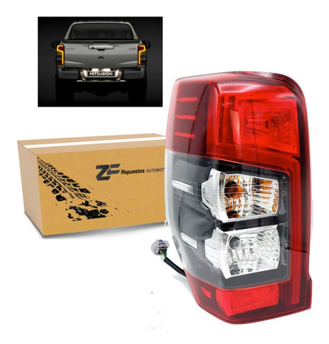 Farol Trasero Mitsubishi L200 Dakar  2019-2021 Doble Led /zf