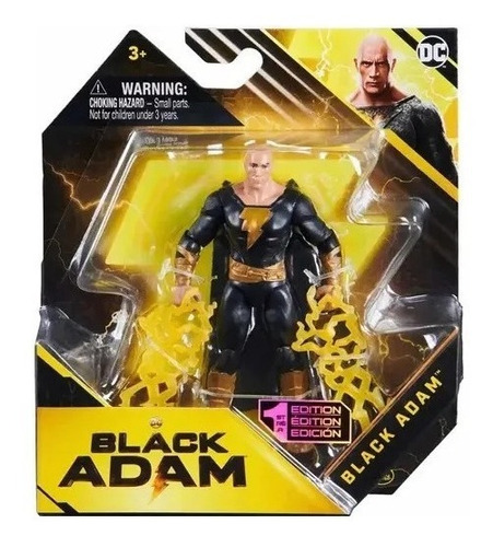 Dc Black Adam  Figura  Articulada  10cm Mas Accesorios