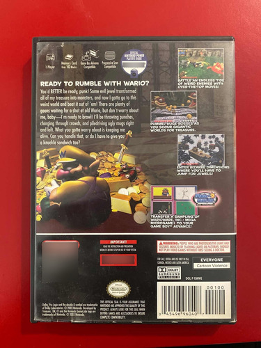 Wario World Nintendo Game Cube Oldskull Games (Usado)