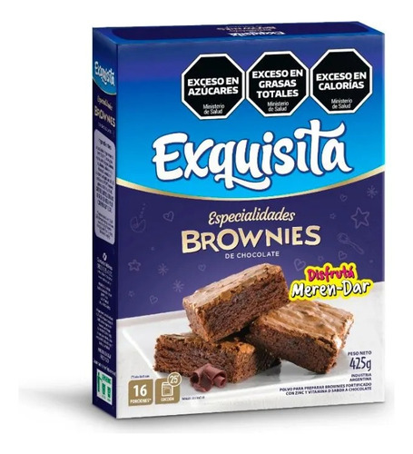 Brownies De Chocolate Exquisita X425 G