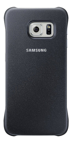 Funda Para Samsung Galaxy S6 Edge Color Zafiro Negro