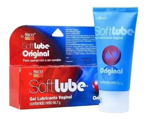 2 Pack Gel Lubricante Vaginal Soft Lube Original Sico 56.7g