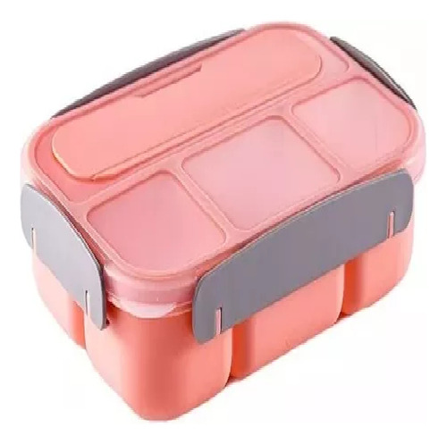Topper Contenedor Box Lunch Fiambrera Divisiones Lonchera Varios
