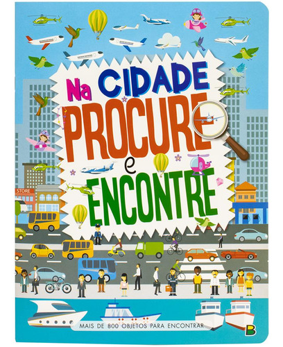 Procure e Encontre:  Cidade, de Dreamland Publications. Editora Todolivro, capa mole em português
