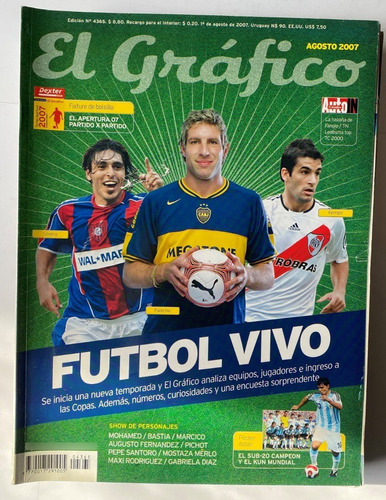 El Gráfico N° 4365 Revista Fútbol Argentino, Cb