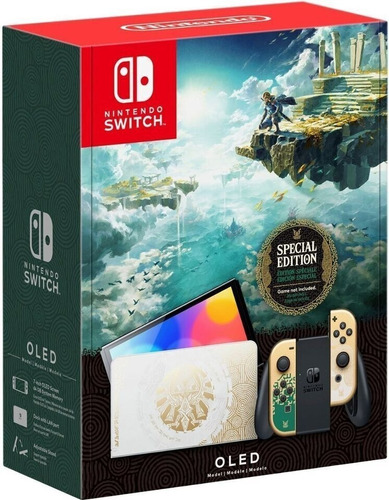 Nintendo Switch Oled Ed Zelda Tears Of The Kingdom Ade