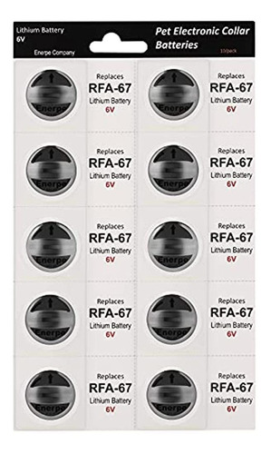 Enerpe Rfa-67 Rfa-67d-11 Batería De Repuesto De 6 V De Alta