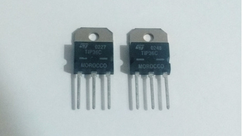 Transistor Tip36c Pnp Audio 100 V 25 A-x 2 Unidades