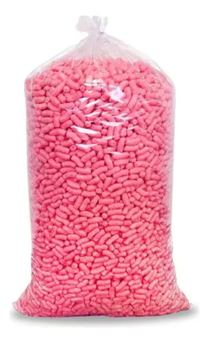 Biopack 250 Litro Floco Proteção Rosa Embalagem Envio Saco