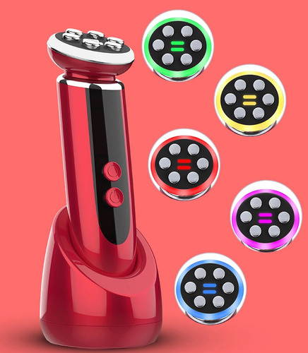 Radiofrecuencia Facial 5 En 1 Beauty Instrument Rf Led Ems