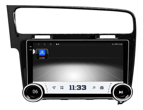 Multimidia Golf Mk7 13/19 Android Auto 64gb Carplay 10p Knob