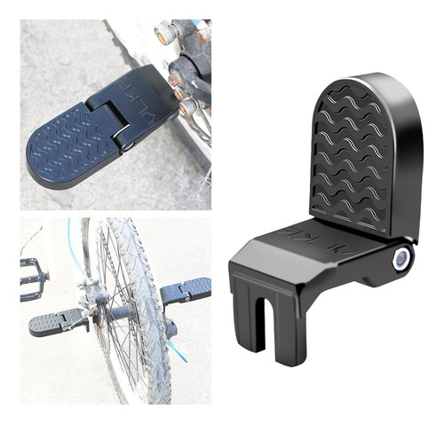 2 Reposapiés De Bicicleta Ligeros Con Clavija De 15 Mm
