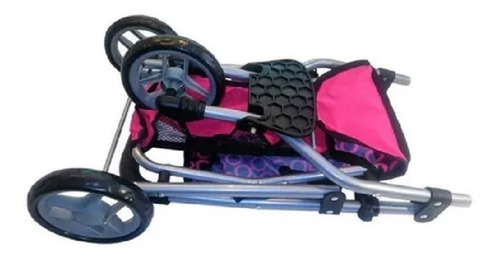 Coche Muñeca 9326c Plegable Mrs Toys-fucsia Bestoys