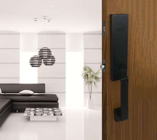 Imagen 6 de 8 de Cerradura Chapa Para Puerta Principal Elegante Yale Mx89580