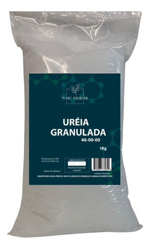 Fertilizante Ureia Granulada Mineral 46% 1kg