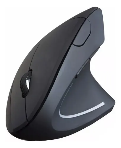 Mouse vertical inalámbrico recargable KolkeComputadora KEM-248 negro