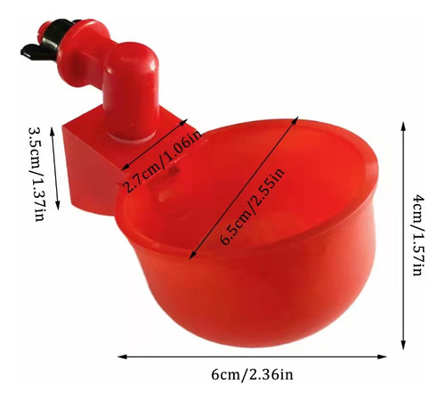 Kit De Riego Automático De 10 Unidades Para Pollos Y Patos