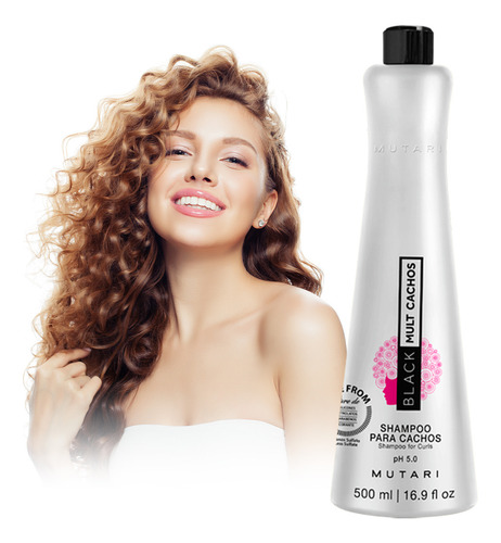 Shampoo Cachos Perfeitos Desembaraçado Balanço Natural Black