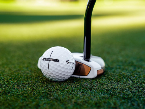 Imagen 5 de 7 de Docena De Pelotas De Golf Taylormade Distance + Color Blanco