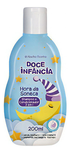  Shampoo Abelha Rainha Doce Infância Hora Da Soneca 200ml
