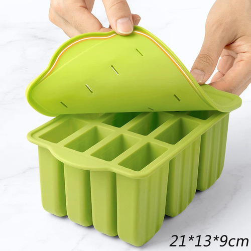 Molde Para Paletas Heladas, Cubitos De Hielo Reutilizables