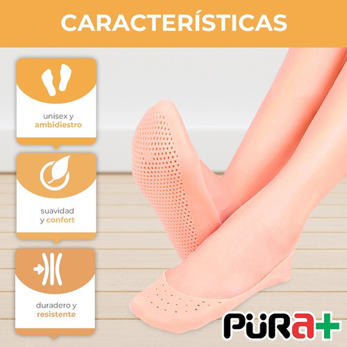 Media Baleta Protectora En Silicona