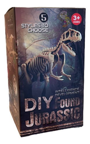 Fósil De Dinosaurio Juguete Armable Inteligence Pliosaur