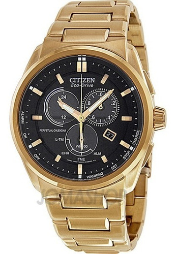 Relógio Citizen Bl5483-55 Calendario Perpetuo Alarme Bl5483