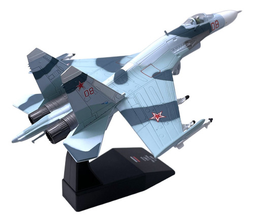 Escala 1:100 Ala Sukhoi Su-27 Avión Ruso Aerolíneas