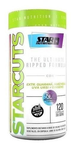 Starcuts Quemador  Grasas Riped Star Nutrition 120cap