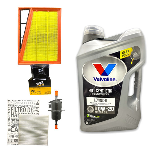 Kit Service Filtros + Valvoline 0w20 Cronos 1.3 2017 A 2024