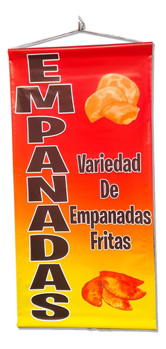 Pendon Publicitario De Empana Variedad De Emp Fritas 50x100