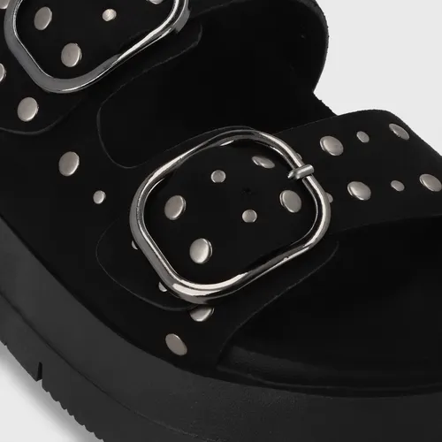 Sandalia Mujer Negro 55230 Gotta