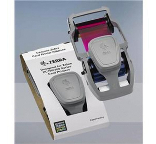 Imagen 3 de 6 de Cinta Impresora Pvc Zebra Zc300/zc100 5 Panel Color 200 Impr