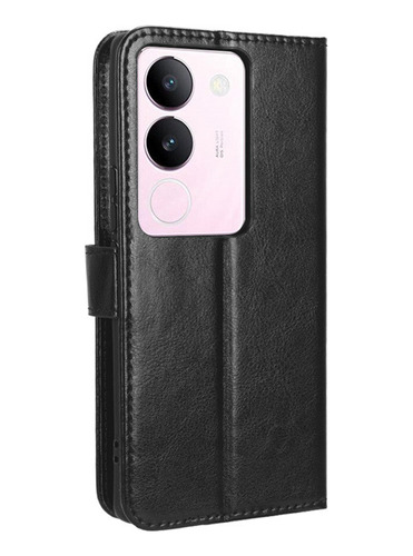 Funda Para Vivo V29 5g Voltear Cuero Tarjeta Ranura