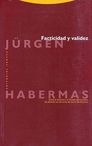 Libro Facticidad Y Validez: Sobre El Derecho Y - Nuevo