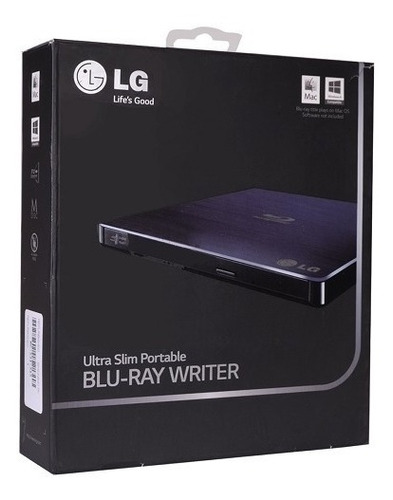 Quemador Externo LG Bp50nb40 6x Blu-ray Rewriter Bd-re Dvd