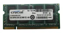 Comprar Memoria Ram Crucial 2gb 200pin Ddr2 Sodimm Pc2-640 Ddr2 